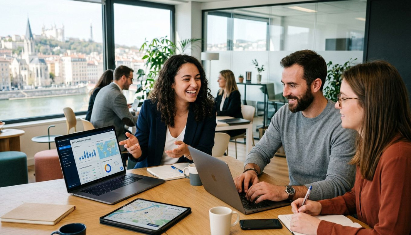 Entreprises lyonnaises : leur virage digital grâce à la meilleure plateforme netlinking et GEO